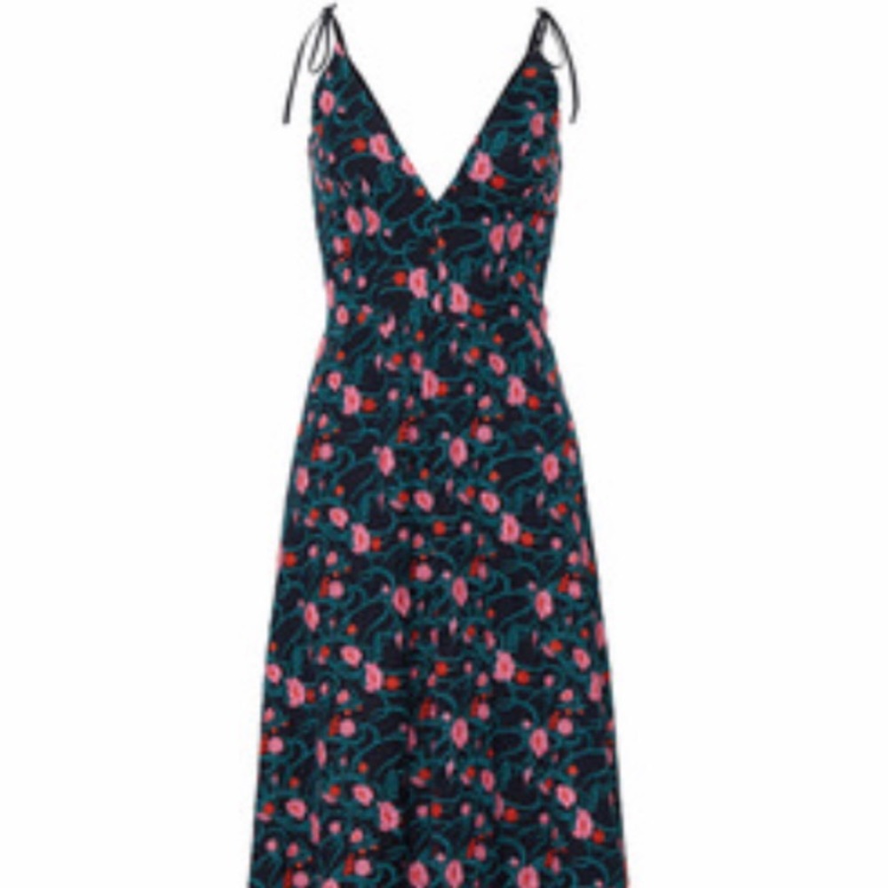 Dress the Population Floral Maxi